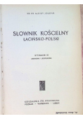 Słownik kościelny łacińsko polski