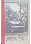 Rozbiory Polski 1772 - 1793 - 1795