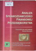Analiza sprawozdawczości finansowej przedsiębiorstwa