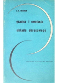 Granice i ewolucja układu okresowego