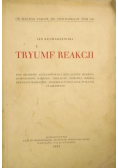 Tryumf reakcji Tom 8 1935 r
