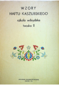 Wzory haftu kaszubskiego szkoła wdzydzka Teczka 2