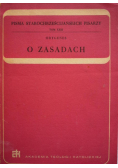 O zasadach