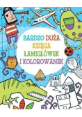 Bardzo duża księga łamigłówek i kolorowanek