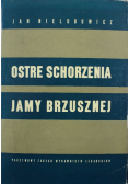 Ostre Schorzenia Jamy Brzusznej