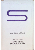 Bunt mas i inne pisma socjologiczne