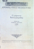 O poprawie Rzeczypospolitej