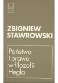 Państwo i prawo w filozofii Hegla
