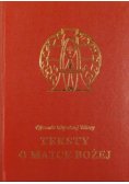 Ojcowie wspólnej wiary Teksty o Matce Bożej Tom 3