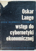 Wstęp do cybernetyki ekonomicznej