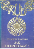 Jak filozofować?
