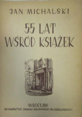 55 lat wśród książek 1950 r.