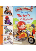 Mały chłopiec Poznaj motory z Markiem