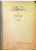 Tablice inżynierskie Tom 1