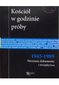 Kościół w godzinie próby, Zeszyt niebieski : 1945-1989