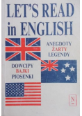 Let's read in english
