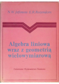 Algebra liniową wraz z geometrią wielowymiarową