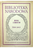 Lermontow Wybór poezji