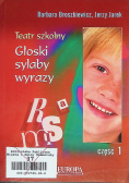 Teatr szkolny Głoski sylaby wyrazy Część 1