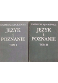 Język i poznanie Tom I i II