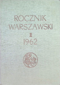 Rocznik Warszawski III 1962