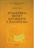 Znaleziska monet rzymskich z Małopolski