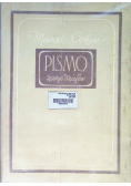 Pismo Zarys Dziejów
