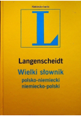 Langenscheidt Wielki słownik polsko niemiecki niemiecko polski