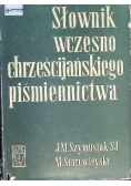 Słownik wczesnego chrześcijańskiego piśmiennictwa