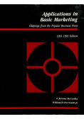 Applications in Basic Marketing Clippings from the Popular Business Press