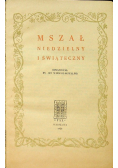 Mszał niedzielny i świąteczny