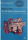 Ewa wzywa 07 Tom 33 To nie było samobójstwo!