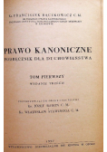 Prawo kanoniczne Tom 1
