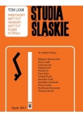 Studia Śląskie