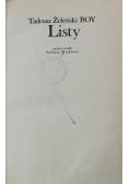 Żeleński Listy