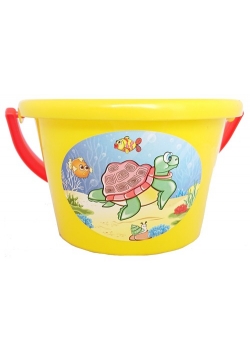 Wiaderko do piasku średnie mix kolorów