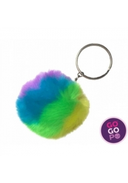 GoGoPo Breloczek pompon neonowy