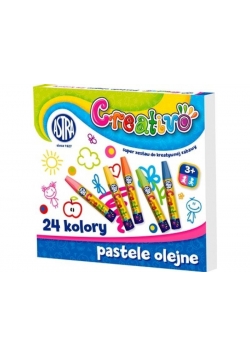Creativo Pastele olejne 24 kolory