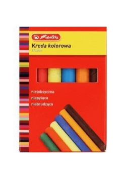 Kreda kolorowa 12 sztuk