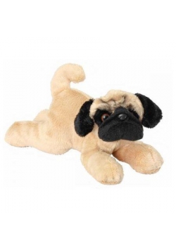 Pluszowy Mops leżący 20cm