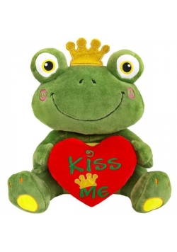 Żaba z sercem 35cm