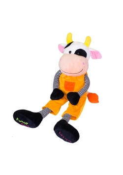 Krówka Funny pomarańczowa 35cm