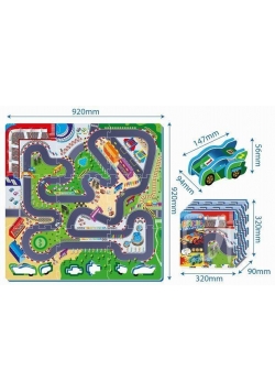 Mata z puzzli - Tor wyścigowy