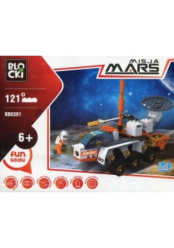Klocki Blocki Misja Mars Łazik Kosmiczny