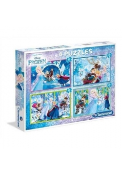 Puzzle Kraina Lodu 2x20+2x60