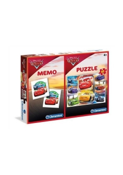 Puzzle 60 + Memo Auta