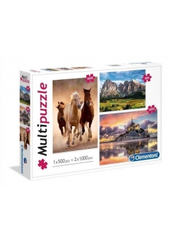 Multipuzzle mix 1x500 2x1000