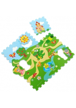 Miękkie puzzle Zamek
