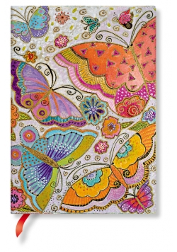 Notatnik Flexis Flutterbyes Midi Unlined
