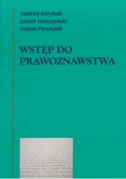 Wstęp do prawoznawstwa